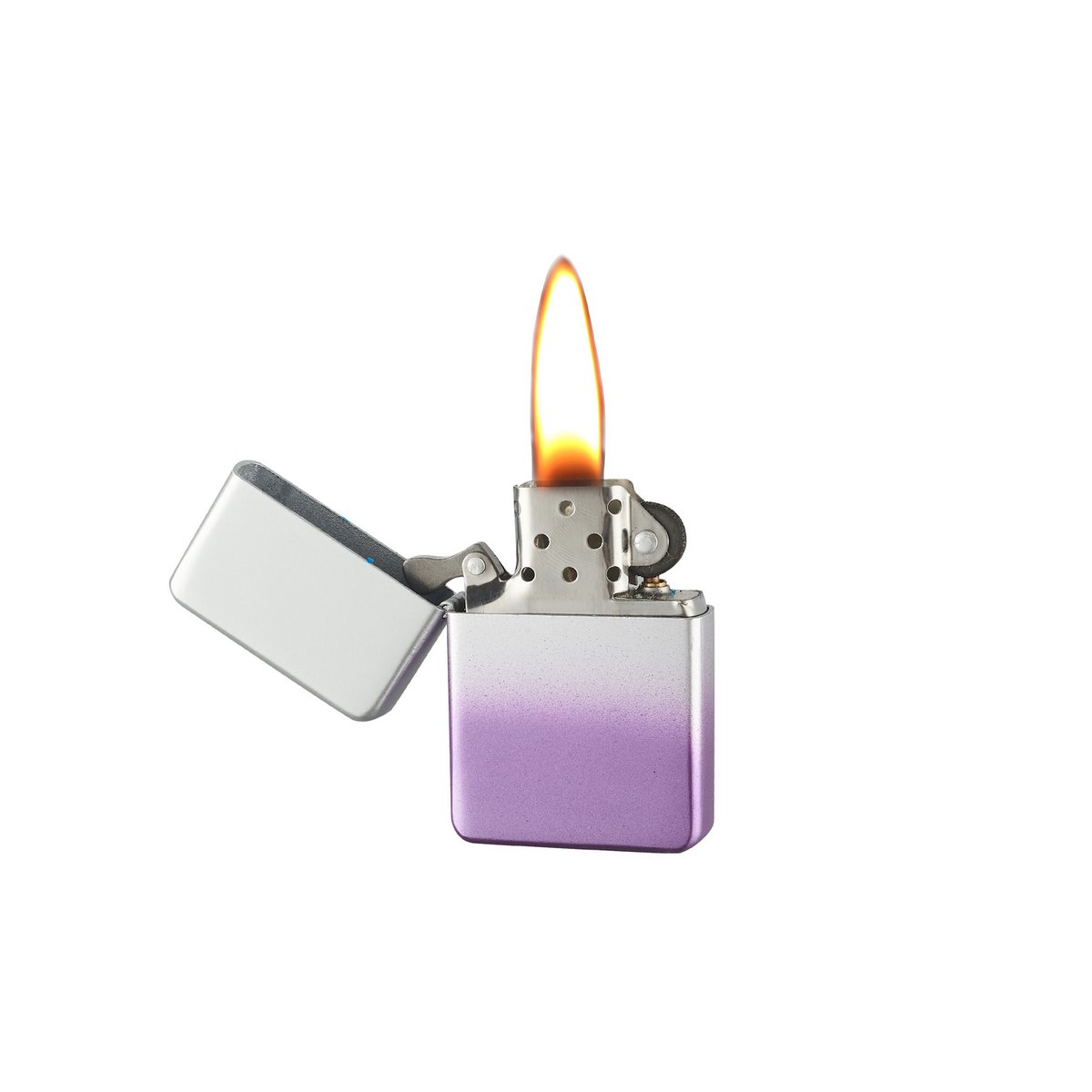 Gradient effect refillable metal lighter - CHAMP