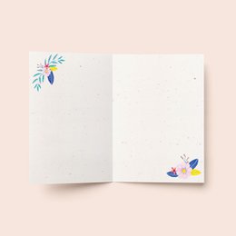 Greeting card 'Love birds'