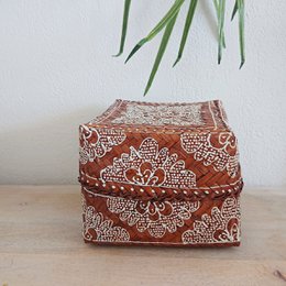 Firkantede bambusæsker, Mandala design