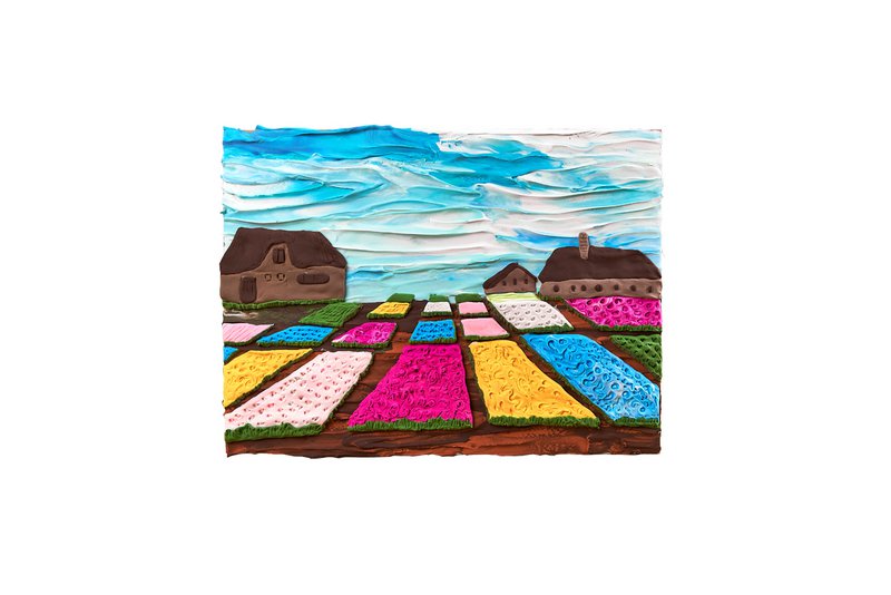 Okto Sensory Art 3D Schilderen - Meesterwerk - Bloembedden In Nederland, Vincent Van Gogh