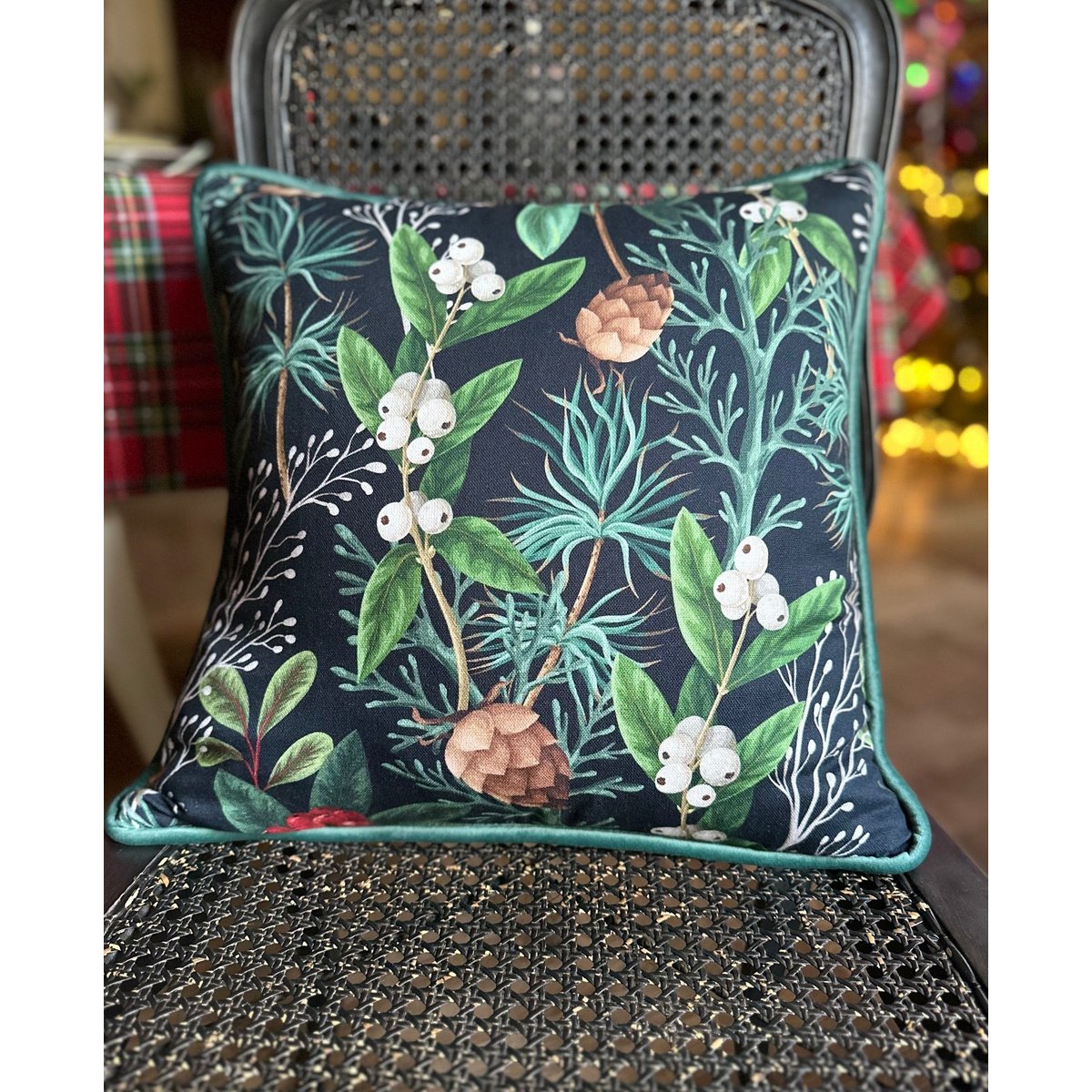 Christmas motive Pillowcase 45x45cm, 100% cotton | Christmas Forest