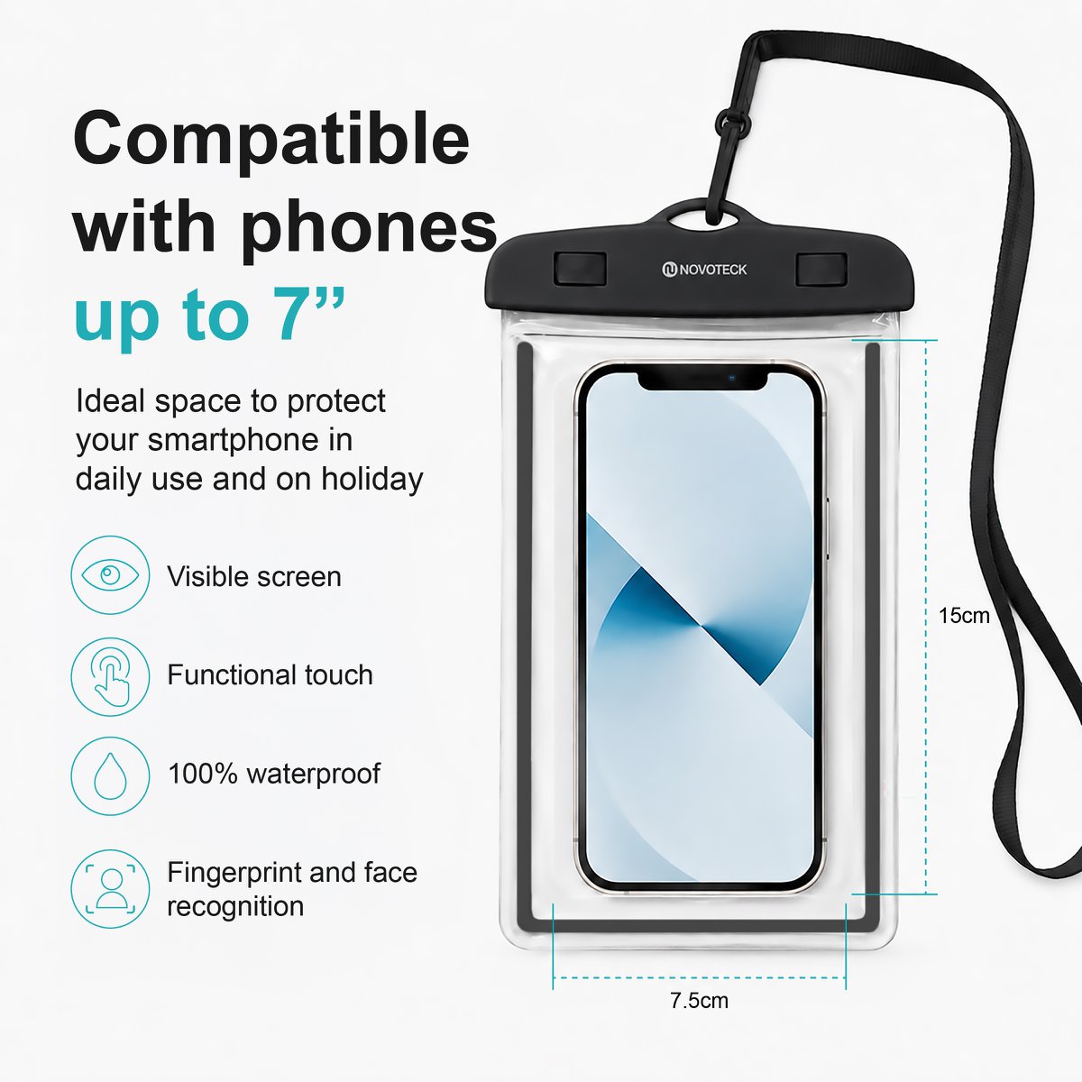 Funda impermeable para teléfono FS-004