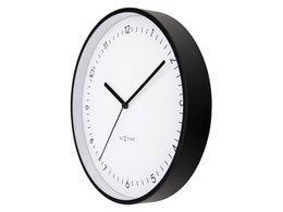 Zegar ścienny NeXtime Berlin 30 cm biały