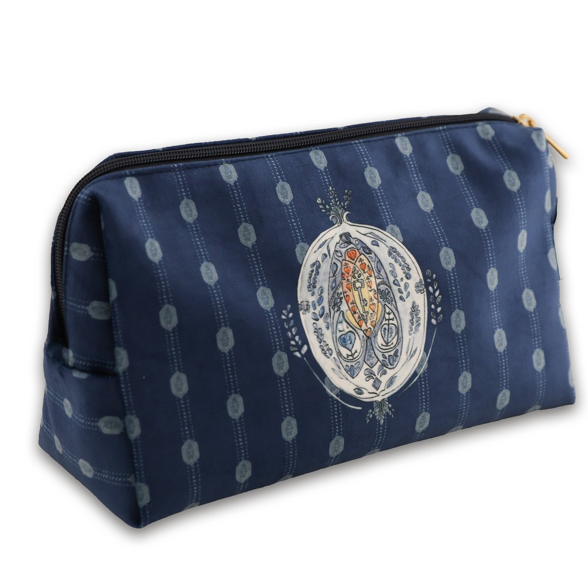 Toiletry bag - 25x15x10 cm - SUZANNE - Navy