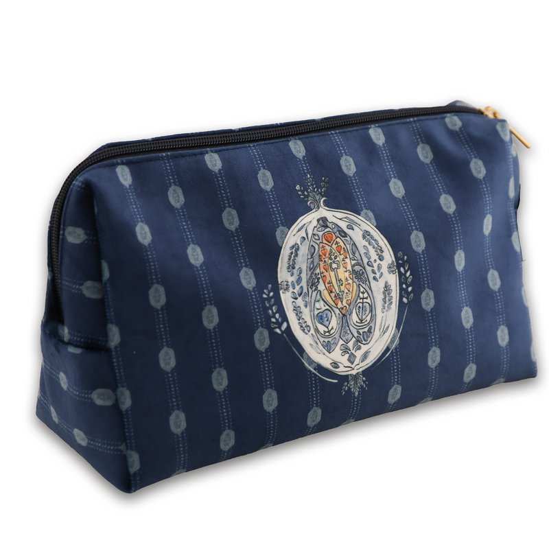 Toiletry bag - 25x15x10 cm - SUZANNE - Navy