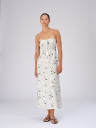Zomer harlekijn bloemenprint top