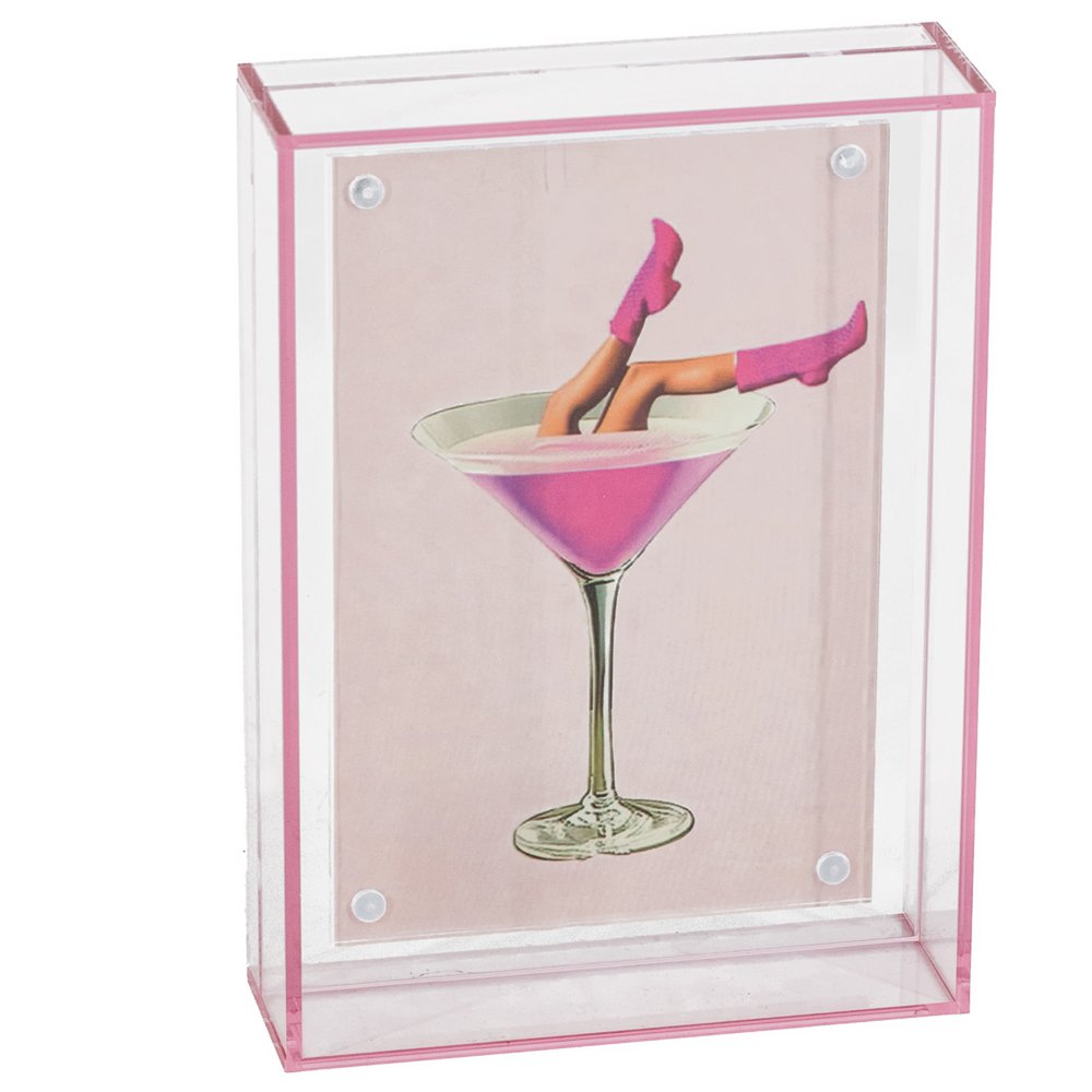 Photo frame Neon pink