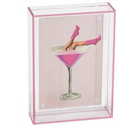 Photo frame Neon pink