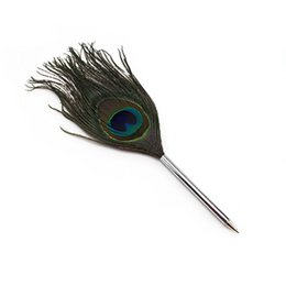 Quill pen, Peacock