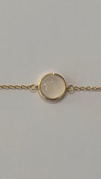 Armbånd "Pura", forgyldt