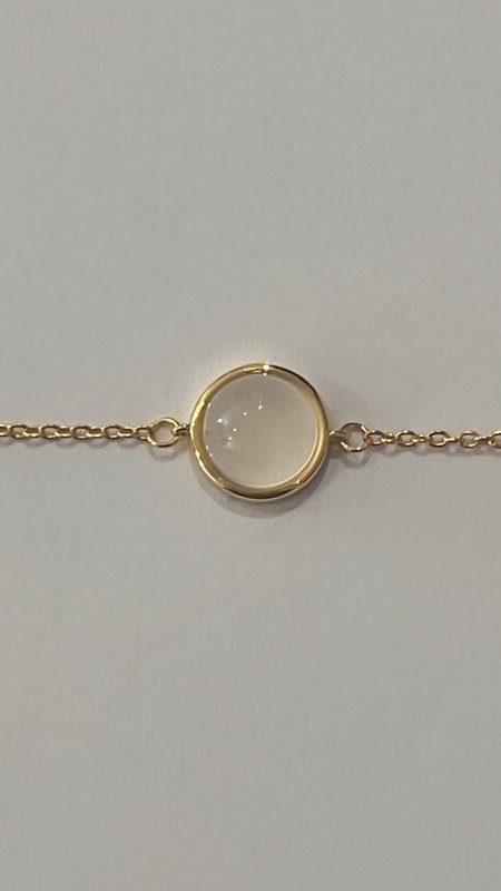 Armbånd "Pura", forgyldt