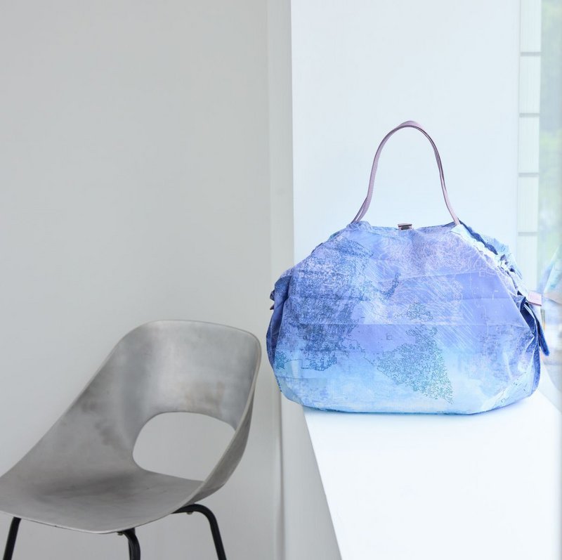 Shupatto recycelte Tasche – Blue Moon