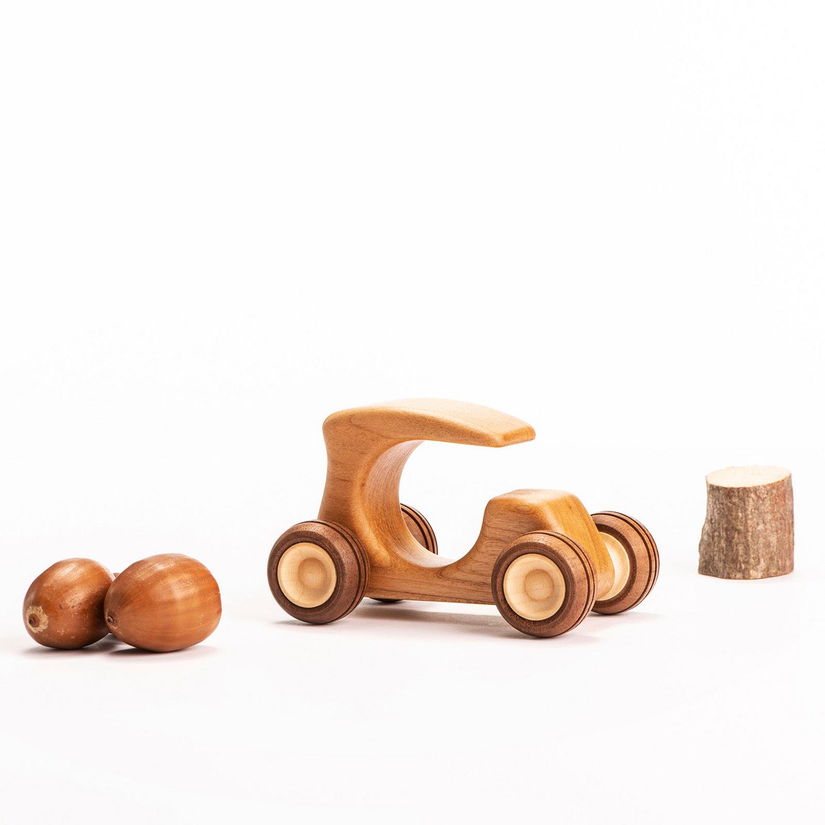 Flintstone houten auto