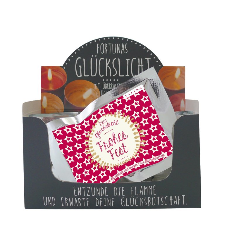 Fortunas Glückslicht / Pattern / Star / Happy Holidays / VE 15