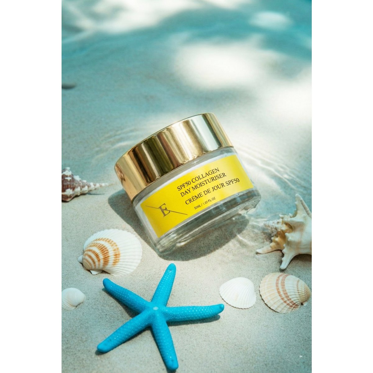 SPF50 kolagenowy krem ​​z dnia 50 ml