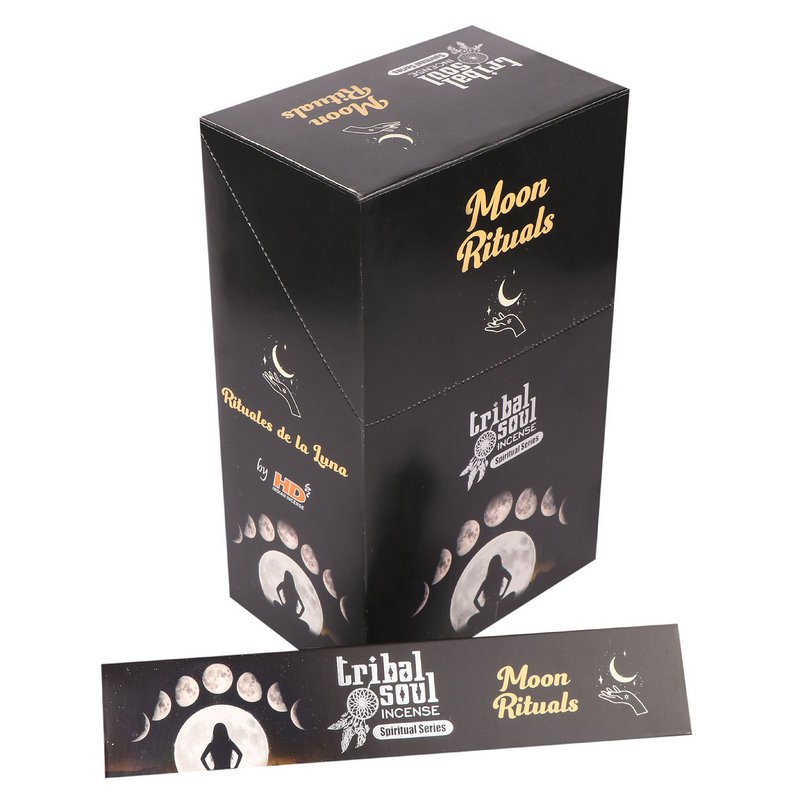 Bâtons d'encens spirituels Tribal Soul et support en céramique