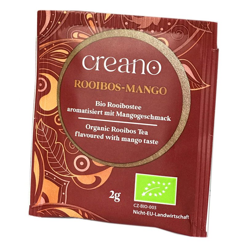 Confezione da 20 bustine di tè Rooibos-Mango biologico