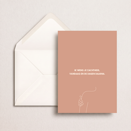 Mourning card | I wish you gentleness