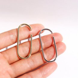 Polsino auricolare minimalista a forma di U: pezzo unico