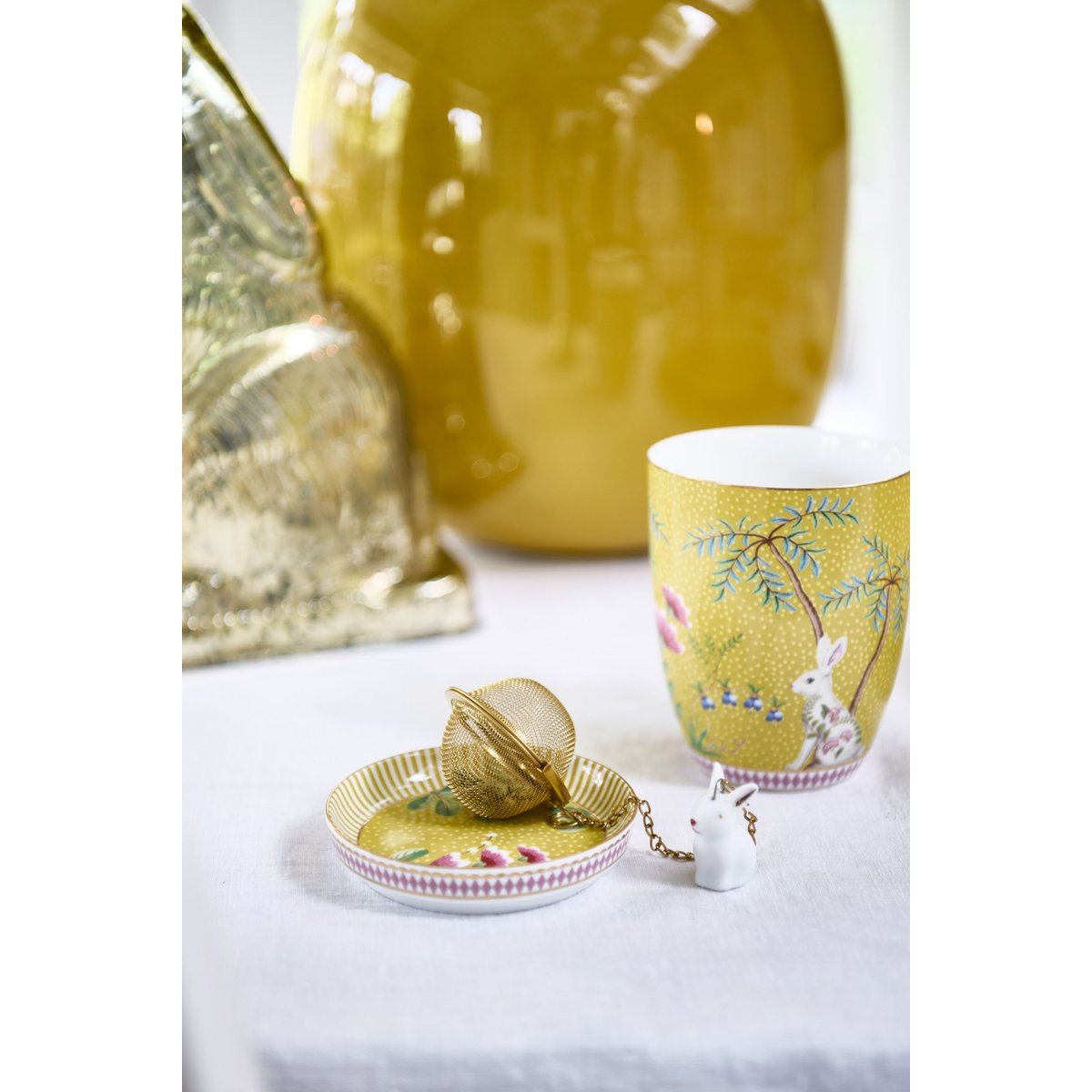 Tea Tip La Majorelle Yellow 9cm