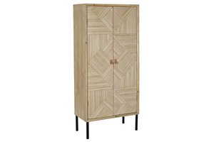 FIR MDF CABINET 70X35X156 NATURAL MB191709