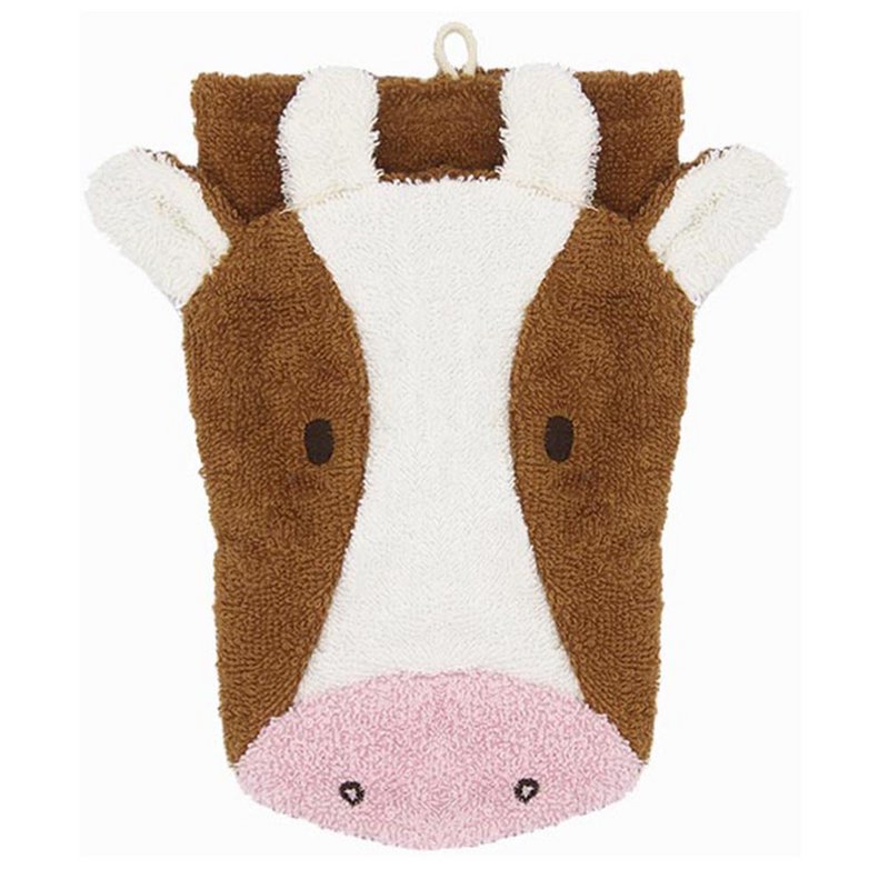 BIO washcloth cow small