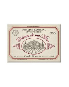 Magnet - Bordeaux Schloss meiner Mutter