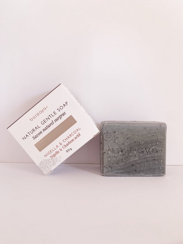 Surgras naturlig sæbe - Charcoal & Nigella