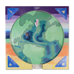 Modello di livello terrestre - Strata Terra - ⌀ 30 cm - 1 base + 15 livelli + 45 elementi + 60 livelli di informazione + 1 opuscolo - colore assortito