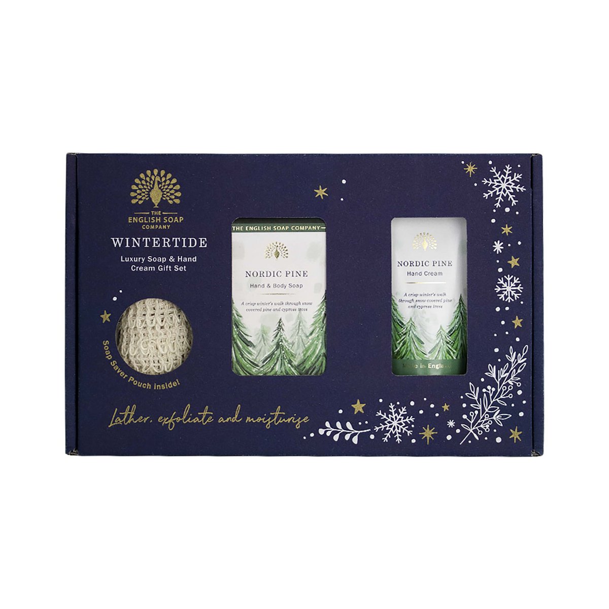 ENGLISH SOAP C° Hand & Seife – Geschenkset – Nordische Kiefer