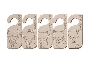 Size hanger Foxes size 50 to 104