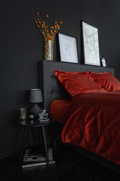 100% Cotton Satin Duvet Cover Set Indian Spice