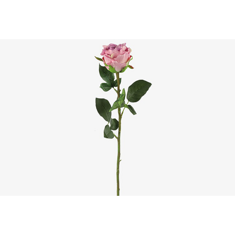 Kunstbloem Rosa oranje- L8B8H70CM