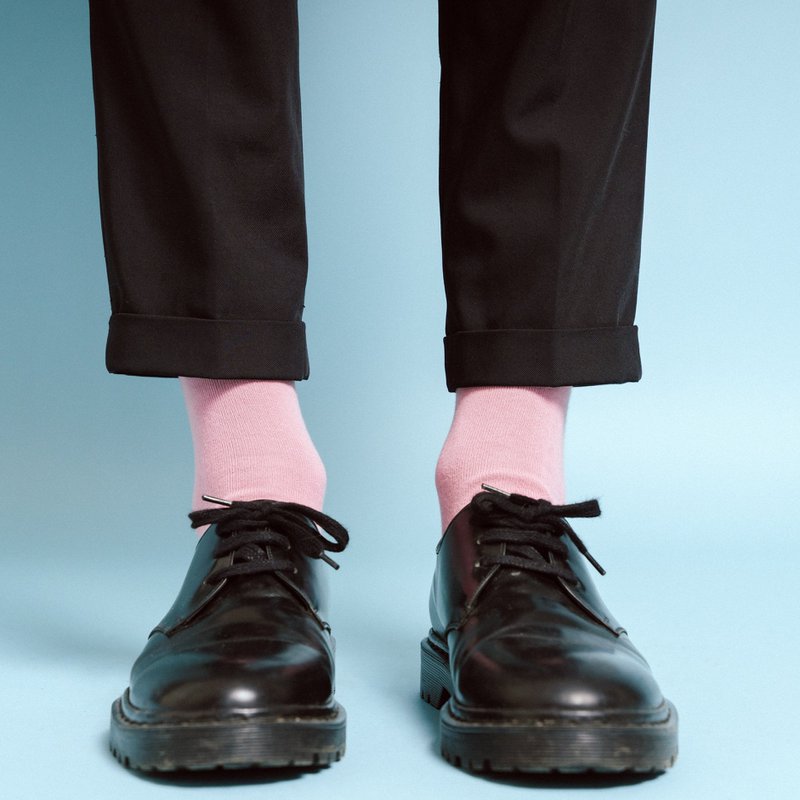 KLUE Organic solid Socks | Pink