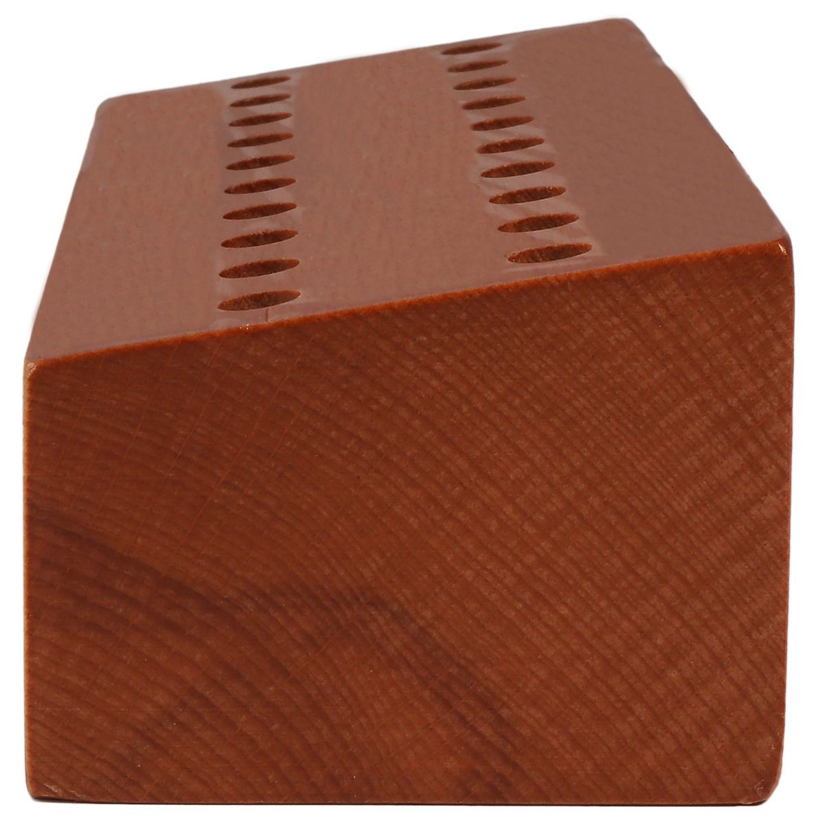 Schraubendreherhalter aus Holz, 6 x 15 x 4,5 cm, 20 Löchern