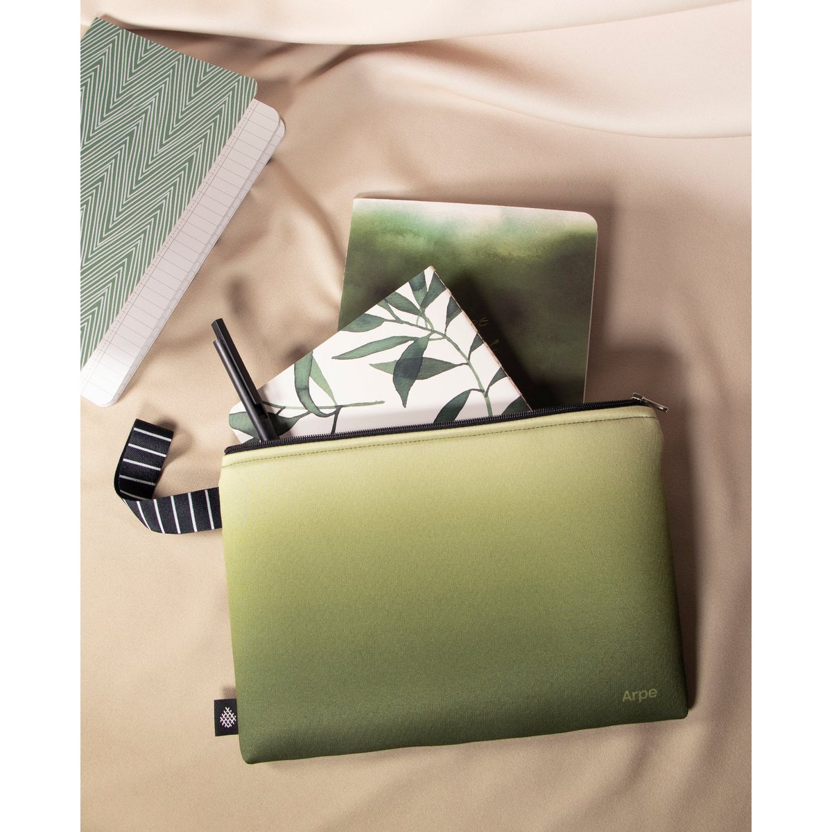 Souchée grande olive vert