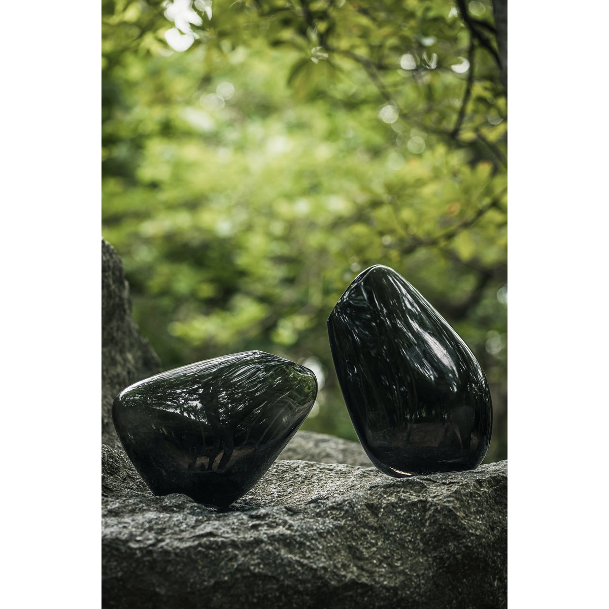Modern vase, high design organic shape, KOOKY16GR