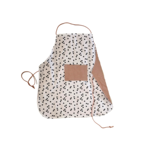 Children's short triangles old pink waffle
