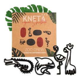 Knetä 2D Stempelset - Zoo Crew
