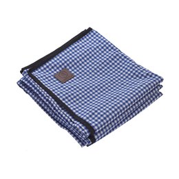 LAGUIOLE, Panier Pique-Nique pour 4 Personnes, Osier, Coton, Céramique, Métal et PVC, Repas Nomades, Plein Air, Extérieur, Camping, Randonnée, Marron