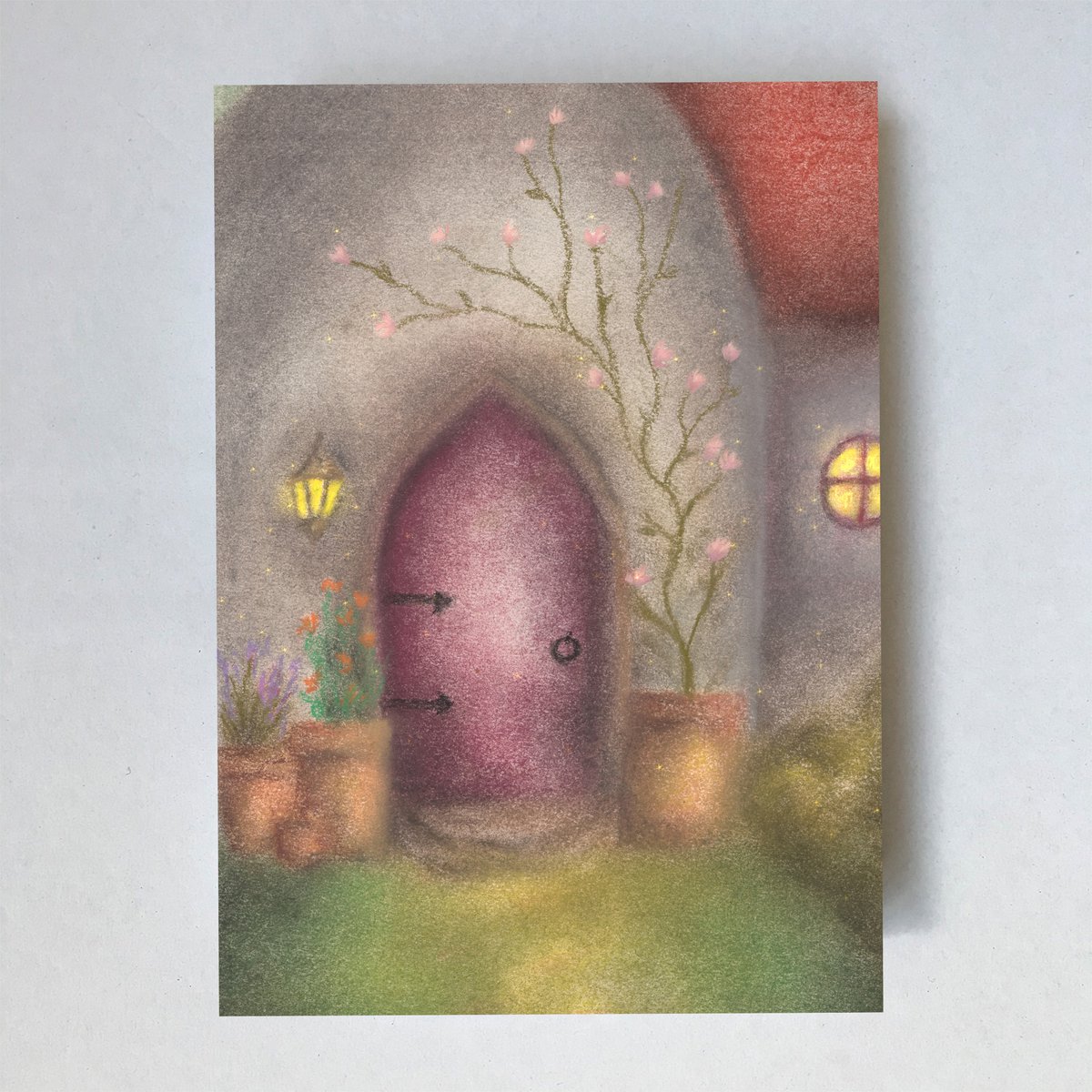 Fairy tale 'Door' Waldorf card