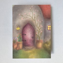 Fairy tale 'Door' Waldorf card