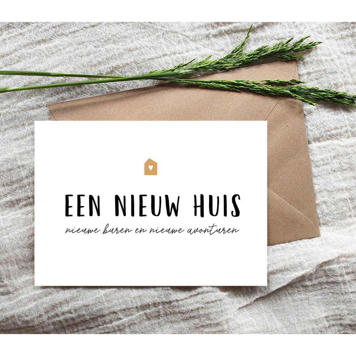 A6 Ansichtkaart || Nieuw huis