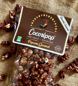 Chocolade Karamel Popcorn