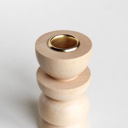 Totem Holzkerzenhalter - Medium Nº 4