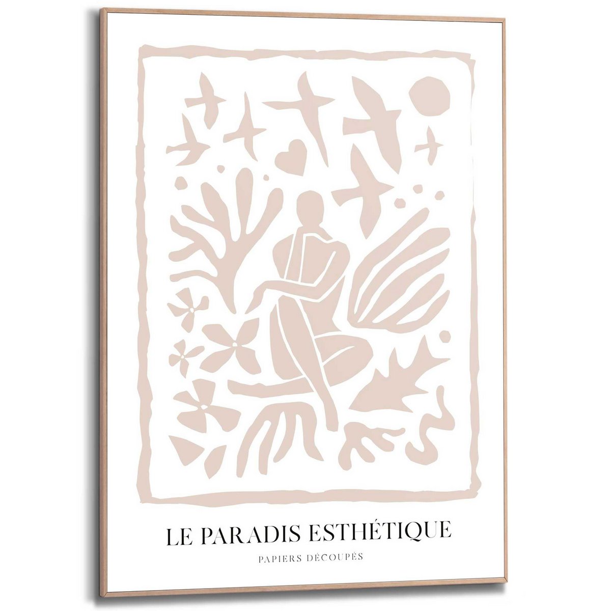 Schilderij Slim Frame Le Paradis Esthétique 70x50