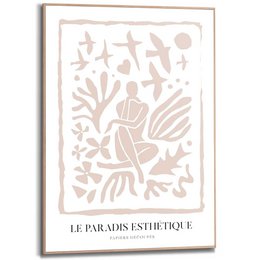 Painting Slim Frame Le Paradis Esthétique 70x50