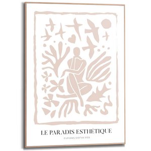 Painting Slim Frame Le Paradis Esthétique 70x50