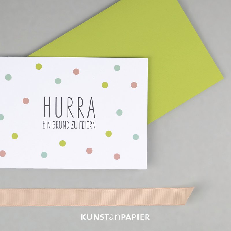 Carte de voeux Hourra Emma