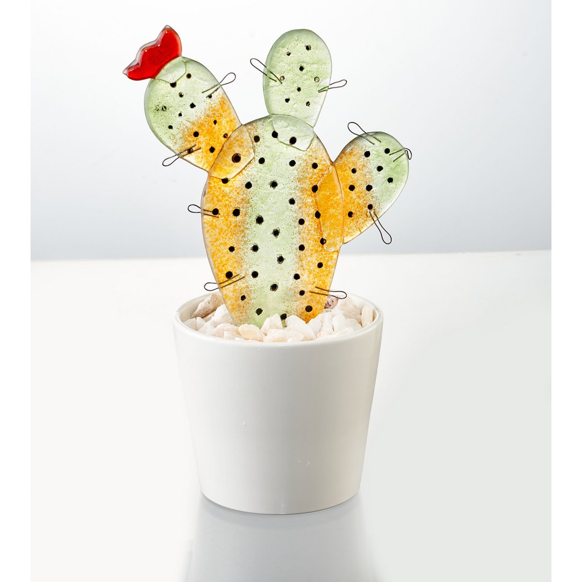 Tropical Cactus  Small 12x19x30 Yellow